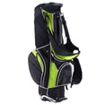 thumbnail image 2 of Costway Golf Stand Cart Bag Club w/6 Way Divider Carry Organizer Pockets Storage Green, 2 of 9