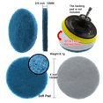 thumbnail image 2 of 5Pcs Cleaning Cloth Scrub Pad Industrial Scouring Pads Nylon Polishing Pad 4Inch, 2 of 9