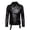 Black, variant on Babysbule Mens Winter Coats Clearance Motorcycle Slim Leather Jacket Men's Leather Jacket British Fashion Men's Leather Jacket