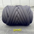 thumbnail image 1 of New Striped Core Spun Crochet Yarn Ice Silk Feeling Polyester Cotton Rope for Handbag Pet Nest Fashion Home Decoration, 1 of 7