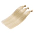 thumbnail image 3 of I Tip Human Hair Extensions 100 Strands Pre Bonded Stick Tip Keratin Real Remy Straight Hair, 3 of 5