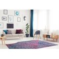thumbnail image 2 of Ladole Rugs Pink Turquoise Blue Indoor Outdoor Area Rug Mat Carpet Runner for Living Bed room Entry way Patio Small Medium Large Long Non Slip Skid Size 3x5. 4x6, 5 x 8, 7 x 10, 9 by 12, 11 feet ft, 2 of 4