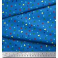 thumbnail image 3 of Soimoi Cotton Poplin Fabric Dot & Triangle Geometric Fabric Prints by Yard 42 Inch Wide, 3 of 3