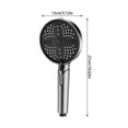 thumbnail image 2 of High Pressure 5 Mode Filtered Shower Head With Built In Handheld Power Wash For Hard Water Removal, 2 of 3