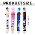 thumbnail image 3 of Multicolor Ballpoint Pen, Space Multicolor Pen in One, Retractable Cartoon Space Ballpoint Pens, Cute Planet Spaceman Astronaut Pens, Colored Pens, Alien Rocket Astronaut Pens, 3 of 9