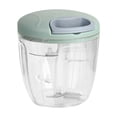 thumbnail image 1 of EGNMCR Manual Pull Food Chopper,Hand Pull String Garlic Chopper For Kitchen, Easy Cleaning Food Processor For Onions Garlic Carrots Tomato Meat With Stainless Steel a chopper, 1 of 1