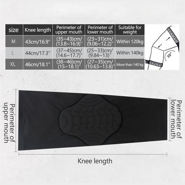 Protection de Genou Sport Protection Anti-Collision Patella Extérieur Leggings de Basketball Football Équitation