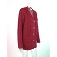thumbnail image 3 of CPOKRTWSO Cardigan Tricoté Surdimensionné à Manches Longues Ouvert pour Femmes, 3 of 4