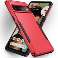 thumbnail image 1 of [PST] Google Pixel 7 Hard Case, Dual Layers Heavy Duty Rubber Armor Bumper Hard Case Cover, 1 of 5