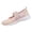 Pink, variant on Commforr Womens Orthopedic Shoes Athletic Shoes Women Slip On Shoes Women Mary Jane Sneakers Women Mary Jane Shoes Slip On Walking Flats Comfortable Dressy Knit Washable Casual Nurse Shoe Gray 9