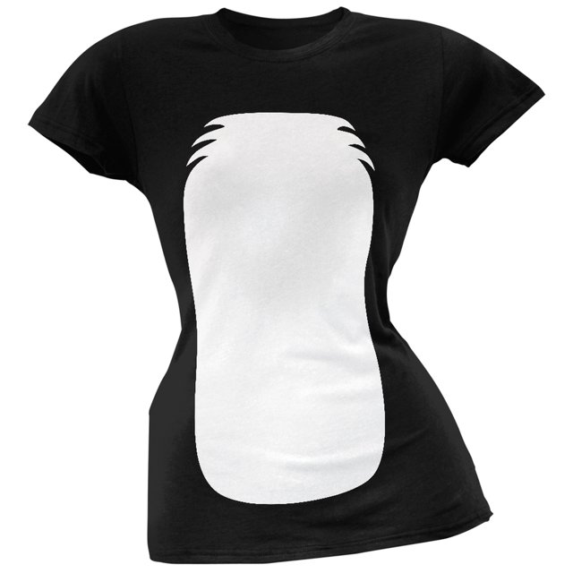 Black Cat Costume Juniors T-Shirt