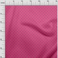thumbnail image 2 of oneOone Polyester Lycra Fabric Polka Dots Printed Fabric 1 Yard 56 Inch Wide, 2 of 4