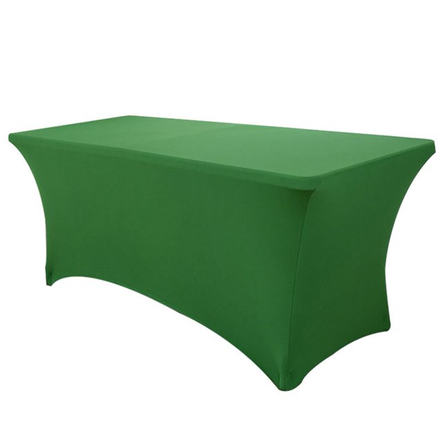 Elastic Tablecloth Decorative Close-fitted Unique Banquet Rectangular Table Cover