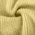 thumbnail image 3 of VgaVtl High Neck Oversized Sweaters for Women Pullover Long Sleeve Ladies Sweaters Solid Color Warm Yellow Knitted Sweaters, 3 of 5