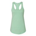 thumbnail image 1 of Next Level Womens Ideal Racerback Tank, L, Mint, 1 of 2