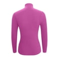 thumbnail image 5 of SNKSDGM Chemises à Manches Longues pour Femmes Hauts à Manches Longues pour Femmes Décontractés Chandail à Col Roulé Uni pour Femme Chandail en Tricot T-Shirt L, 5 of 5
