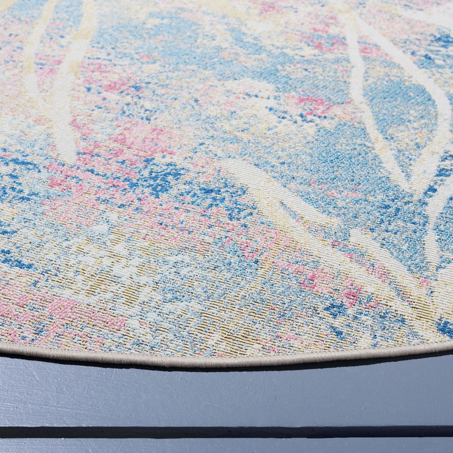 SAFAVIEH Barbados Tobon Tapis Floral Intérieur/Extérieur