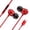 Rouge, variante sur Daisyyozoid Vente en Gros Type-C USB-C Écouteurs Intra-Auriculaires Casque Casque Écouteurs avec Micro à Commande Filaire
