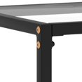 thumbnail image 5 of vidaXL Console Table Transparent 60x35x75 cm Tempered Glass, 5 of 5