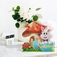 thumbnail image 3 of EGNMCR Easter DIY 5D Diamond Art Painting Kits, Easter Rabbit Eggs Tabletop Decoration With LED String Light, Cute Diamond Paintings Ornament For Easter Day, Gift, 3 of 4