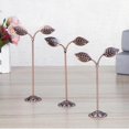 thumbnail image 4 of ziyahi 3x Iron T Bar Earring Necklace Jewelry Display Stand Rack Copper-Leave, 4 of 9