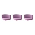 thumbnail image 3 of kurtrusly Trilateral Chair Covers Wide Application And Strong Elastic Chair Protection Made Easy Polyester Cover Chairs Decoration Light purple 3Set, 3 of 6