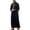 H-Black, variant on 2025 Men Shirts Muslim Men's Long Sleeve Men Apparel Embroidered Stand Collar Arab Mens Loose Men's Robe Apparel Short Romper
