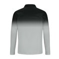 thumbnail image 4 of Pisexur Chandails en Molleton pour Hommes à Manches Longues, Sweat à Col Rabattu, Mode Décontractée, Patchwork de Couleurs Surdimensionné, Pull-Over, Fermeture Éclair Quart, Chemises de Gym Athlétiques, Chandail en Molleton Grande Taille M-6TG, 4 of 5