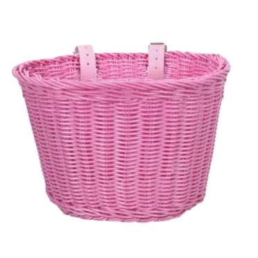 LOVIVER Panier de Vélo pour Enfants Accessoires Porte-Bagages Panier de Rangement pour Camping Cyclisme Garçons Brun