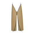 thumbnail image 2 of Waterproof Rain Pants Zipper Closure Leg Cover with Reflective Strip Lightweight Brown, 2 of 9