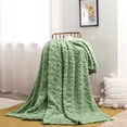 thumbnail image 2 of CEHVOM 70*100cm Super Soft Warm Solid Warm Micro Plush Fleece Blanket Throw Rug Sofa Bedding Clearance, 2 of 5