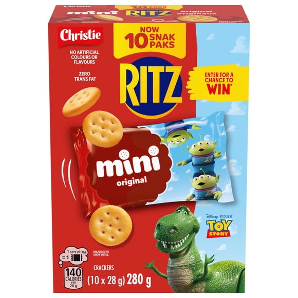 Ritz Mini Original Crackers, Snack Packs, School Snacks