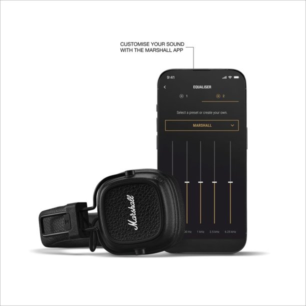 Marshall Major V On-Ear Bluetooth Headphone | Brand New ( Black