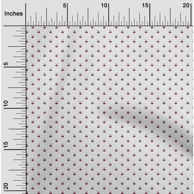 oneOone Cotton Cambric Fabric Cartoon Dog Print Sewing Fabric BTY 56 Inch Wide