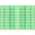 thumbnail image 1 of Ahgly Tapis Rectangulaire Lavable en Machine Intérieur Transitionnel Vert, 3 Pieds x 5 Pieds, 1 of 7