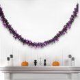 thumbnail image 3 of Design B 78.74In Halloween Streamers Pet Orange Purple Garland For Party Scene Setup Wall Decor With Bat Pumpkin Pull String B, 3 of 4