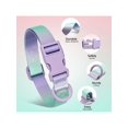 thumbnail image 1 of 1pc Purple Ombre Nylon Woven Dog Collar, 1 of 5