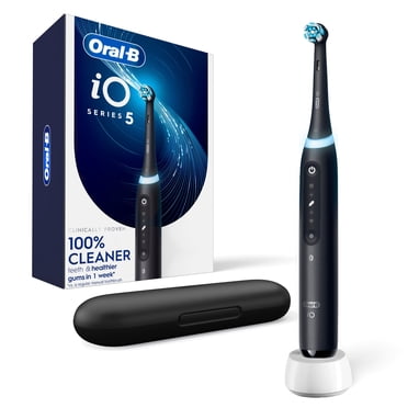 Oral-B iO Series 5 Electric Toothbrush with Brush Head, Rechargeable, Black