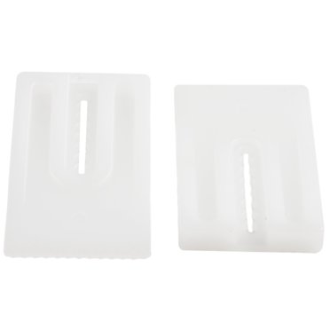 8 Pcs White Toilet Leveling Shims Multi-Purpose Design for Furniture, Cabinets