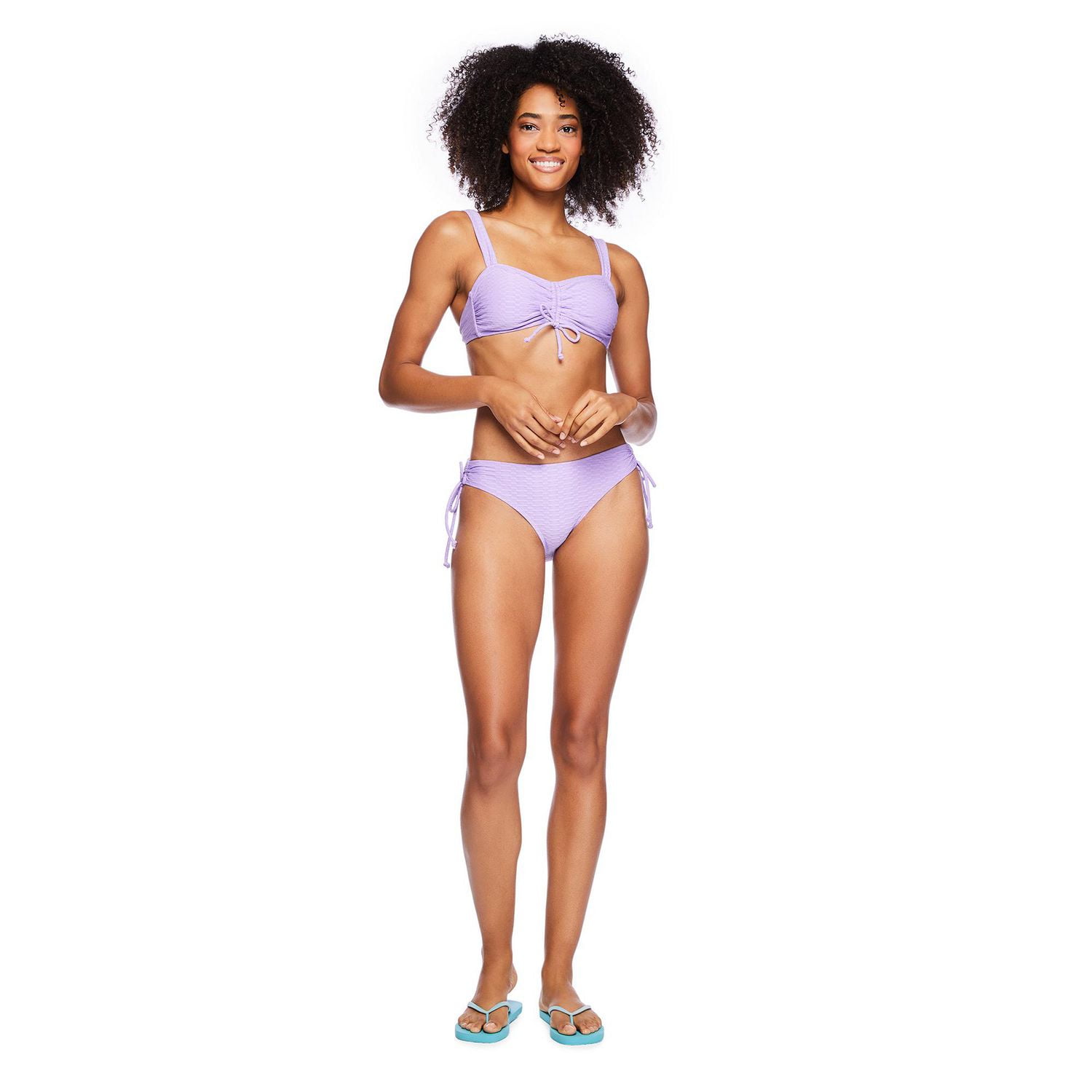 Haut de bikini noué à l’avant No Boundaries pour femmes