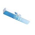 thumbnail image 3 of MesaSe Barre de Son Bluetooth 5.0 Haut-Parleur à Réduction de Bruit Réveil Sans Fil Barre de Son Haut-Parleur à DEL Blanc avec Écran, 3 of 10