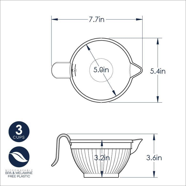 Mélanger et fondre au micro-ondes Nordic Ware