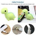 thumbnail image 3 of Phone Charger Cord Protector Animals - 3pcs Cable Protector - Plastic Jurassic Animal Bite Cable Protector Data Cable Protector, 3 of 5