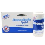 Snow Soft Signature Serviette en rouleau de cuisine premium 420 feuille