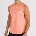 thumbnail image 1 of Jusqu'à 50 % de Rabais Horkkom Débardeur pour Homme Été Couleur Unie Col Rond Chandails de Musculation Décontracté Extérieur Entraînement Sans Manches, 1 of 6