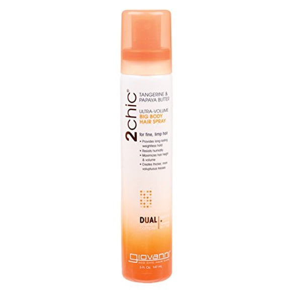 Giovanni Hair Care Products 1263839 Ultra-Volume 2chic Hair Spray, 5 fl oz