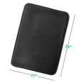 thumbnail image 1 of 1 Small Clara Clark Bath Mat Bathroom Rug - Absorbent Memory Foam Bath Rugs - Non-Slip, Thick, Cozy Velvet Feel Microfiber Bathrug, Plush Shower, Toilet- Floor Bathmats Carpet - Black - 17"x24", 1 of 6