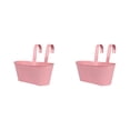 thumbnail image 4 of relayinert Outdoor Hanging Pots For Plants Practical And Beautiful Solution Detachable Pink 2Set, 4 of 6