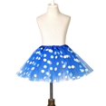 thumbnail image 2 of Kcodviy Adult Style Skirt Tutu Tulle Skirt Princess offset Mesh Sparkly Skirt Three Layer 6 Crib Skirt Piece Half Skirt Tutu Satin Midi Skirt Mesh Adult Skirt, 2 of 4