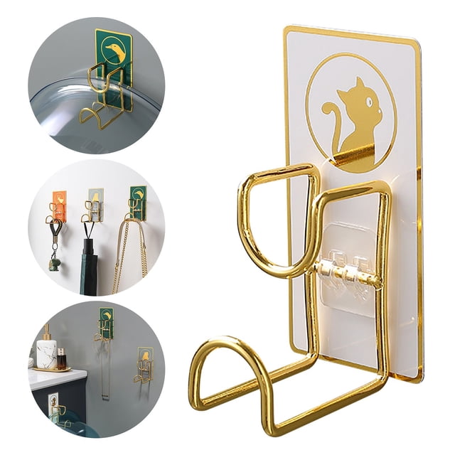 Vaidha Invincible Hook- Towel Rack Traceless Hook Punch Kitchen Bathroom Door